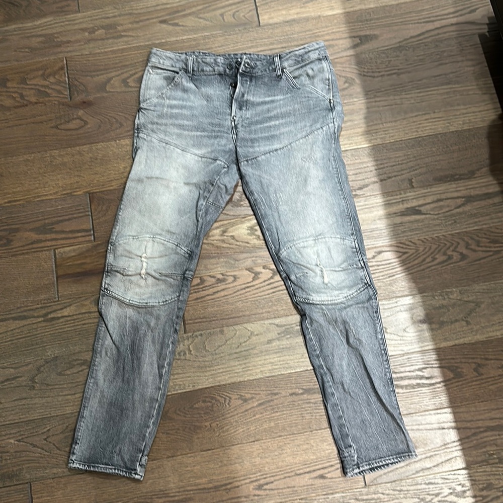 Mens G-Star 5620 3D Slim Jeans Sz 34 (Inseam 34)